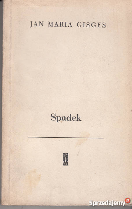 01218 SPADEK JAN MARIA GISGES literatura piękna - proza zagraniczna