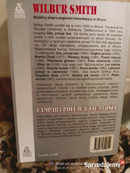 Lampart poluje w ciemności Smith książki Warszawa