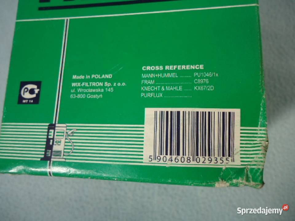 FILTRON PE9351 Filtr Paliwa MERCEDESBENZ VARIO ON Jaworzno