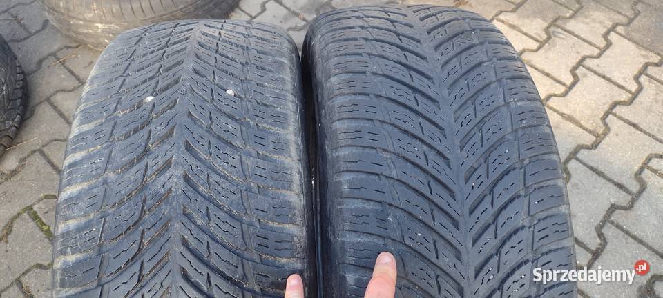 2 opony zimowe 2355517 nokianokazja 17cale Samochodowe Kraków