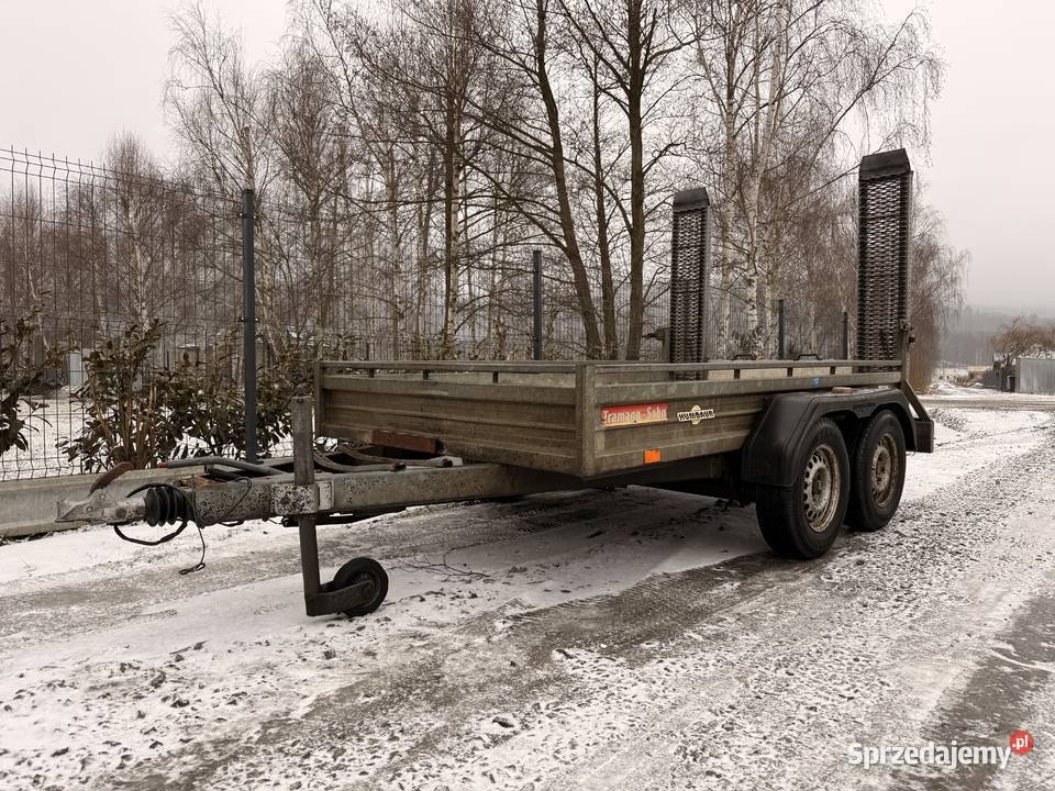 Przyczepa na mini koparkę 35 t Jelenia Góra sprzedam