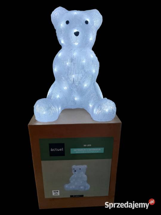 Miś podświetlany Led Boże Narodzenie Dom i Ogród sprzedam