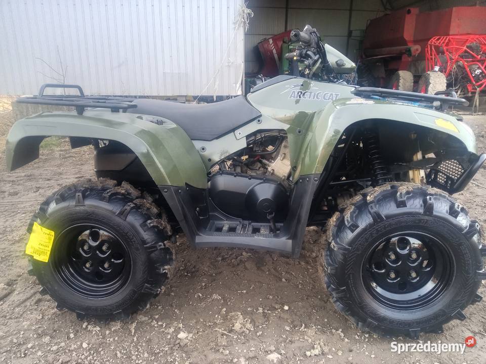 arctic cat 500 4x4 nowe opony piekny transport quad - ATV Arctic Cat Lublin