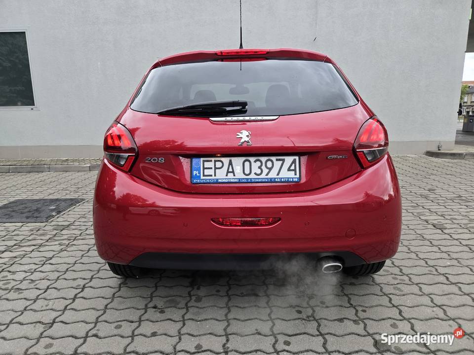 Peugeot 208 12 100 2016 GT Line SS RARYTAS 111000km Pabianice