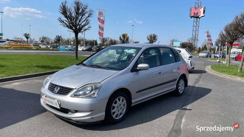 Honda Civic 14 Benzyna 2004 Klimatyzacja Łódź