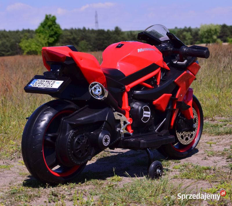 Autko motorek SUPER ŚCIGACZ DWA SILNIKI na Pojazdy elektryczne i spalinowe