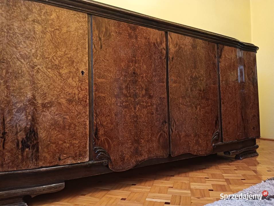 Art Deco zestaw mebli kredens komoda w kolorze 225cm