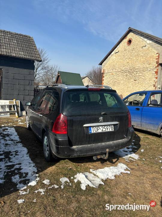 Peugot 307 16 HDi polift 2007 r zamiana Łączany