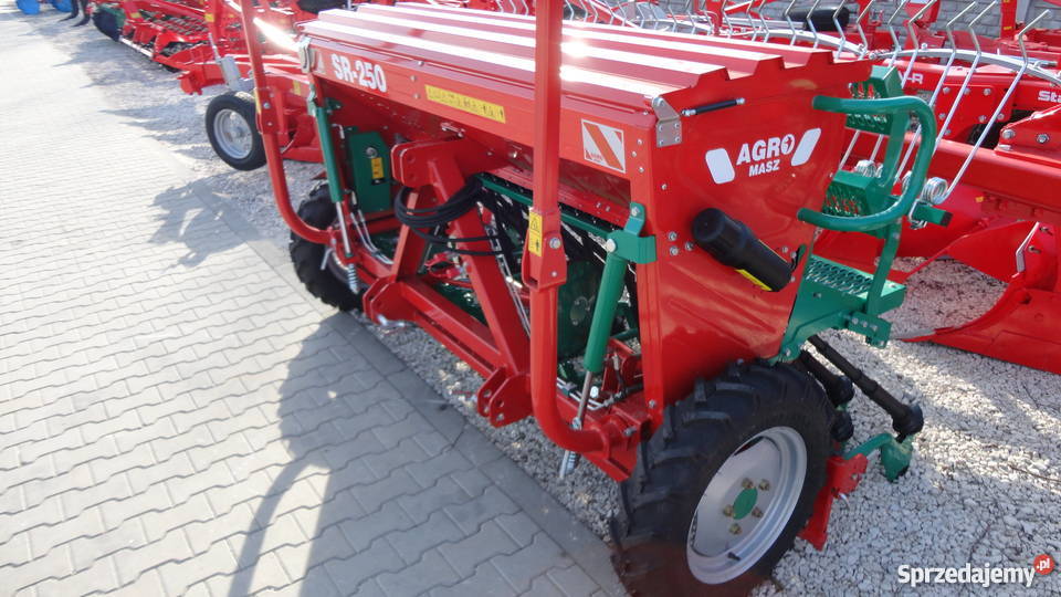 Agro Siewnik zbożowy SR300 3m talerze redlice Kozenin