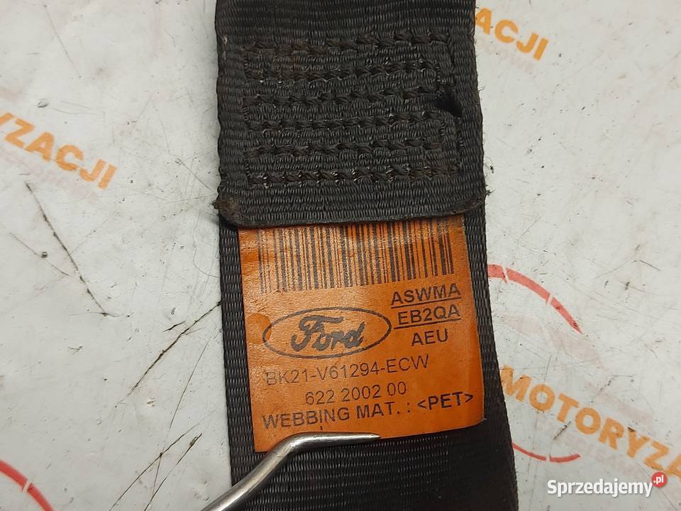 FORD TRANSIT CUSTOM I 13r pas bezpieczeństwa osobowe Kielce sprzedam