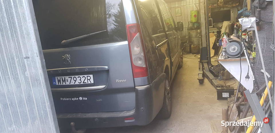 Peugeot expert long 8 sosobowy 20 hdi 163 koni nieuszkodzony warmińsko-mazurskie Pasłęk sprzedam