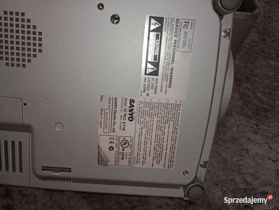Sprzedam projektor multimedialny Sanyo xt16 Rybnik