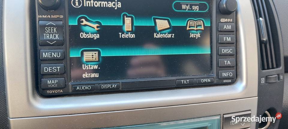 Toyota Corolla Verso benzyna z gazem automat Van ogrzewanie postojowe Kraków