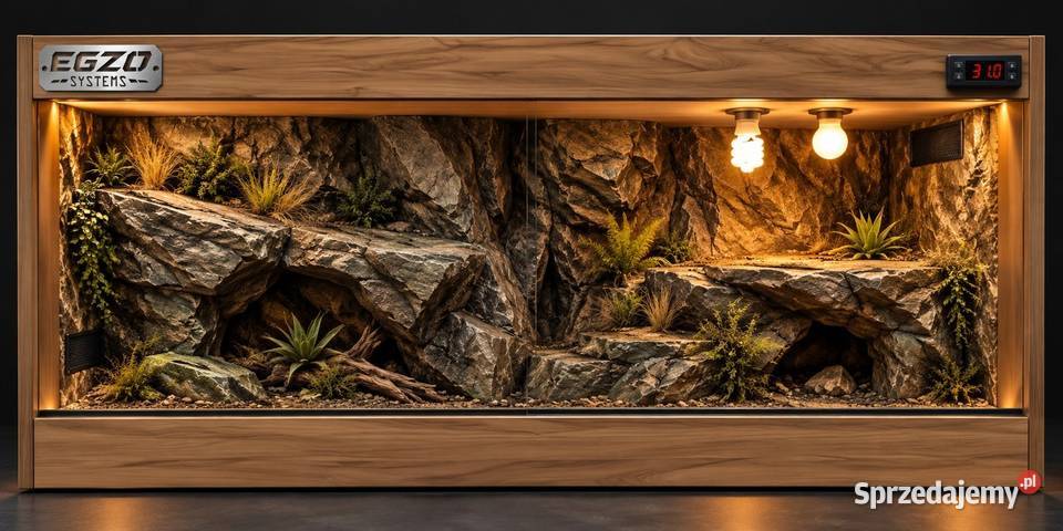 Terrarium pustynne agamy brodatej żółwia Zwierzęta zachodniopomorskie Szczecinek