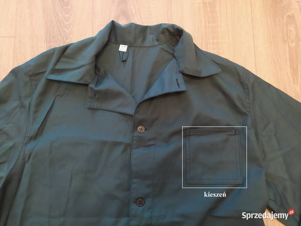 Fartuch męski ciemny zielony Rozmiar XXL sprzedam