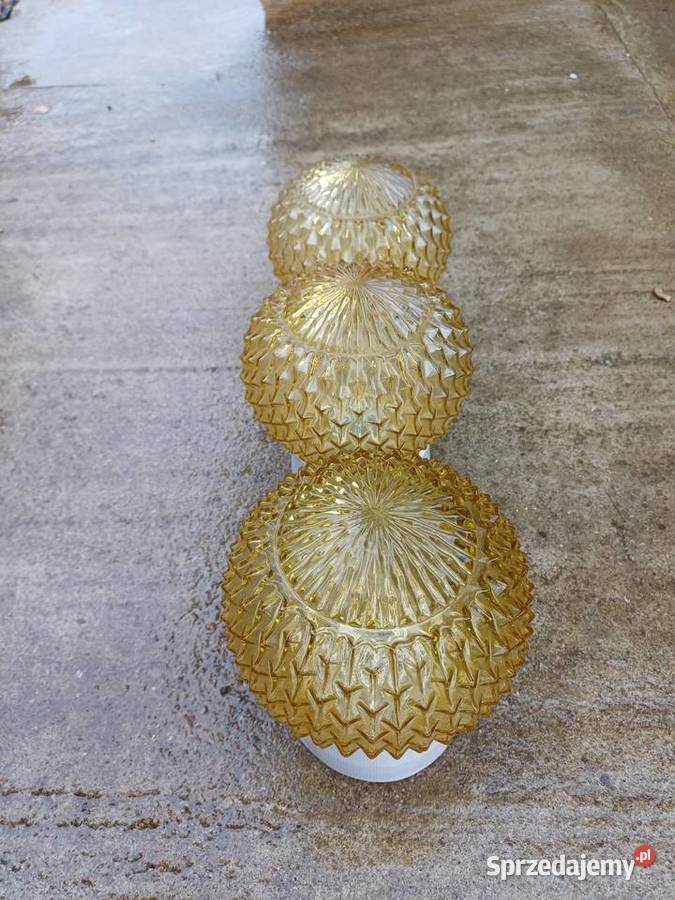 Trzy retro kinkiety z 60 tych lat firmy dolnośląskie Lubań sprzedam