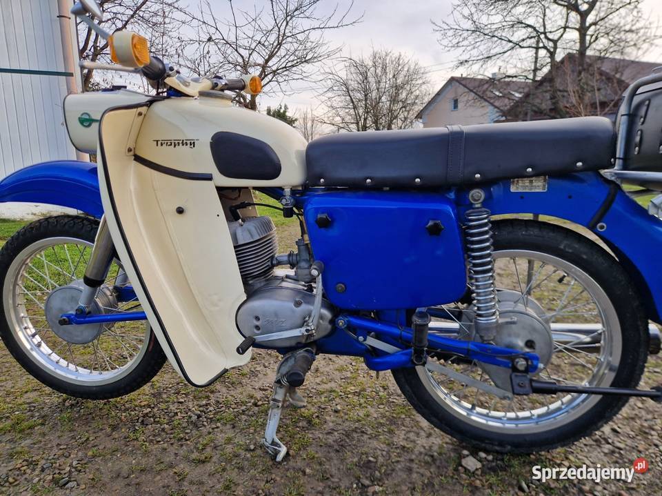 Mz es 125 Trophy zabytek zarejestrowana na kat B Rymanów