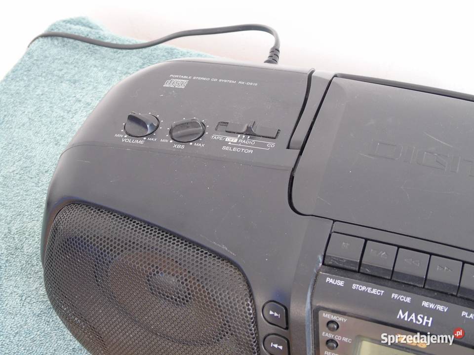 Radio magnetofon Panasonic RXDS15 mocny DOSTAWA Jasło sprzedam