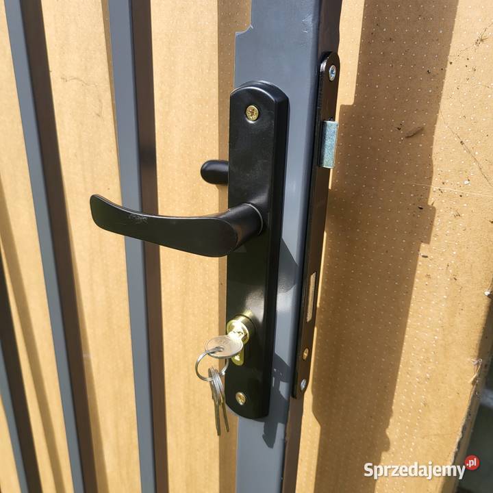 Furtka z wyposażeniem na wymiar WYSYŁKA bramy metal Furtki Ciechanów sprzedam