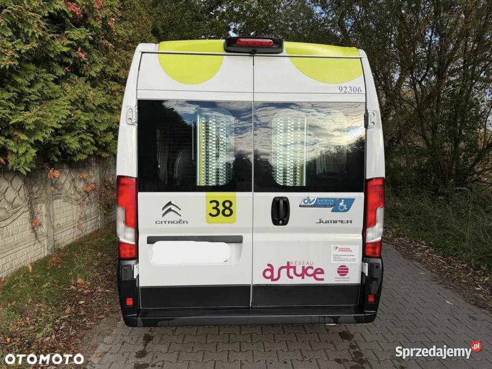 Citroen jumper 2023 do przewozu osób Człuchów sprzedam