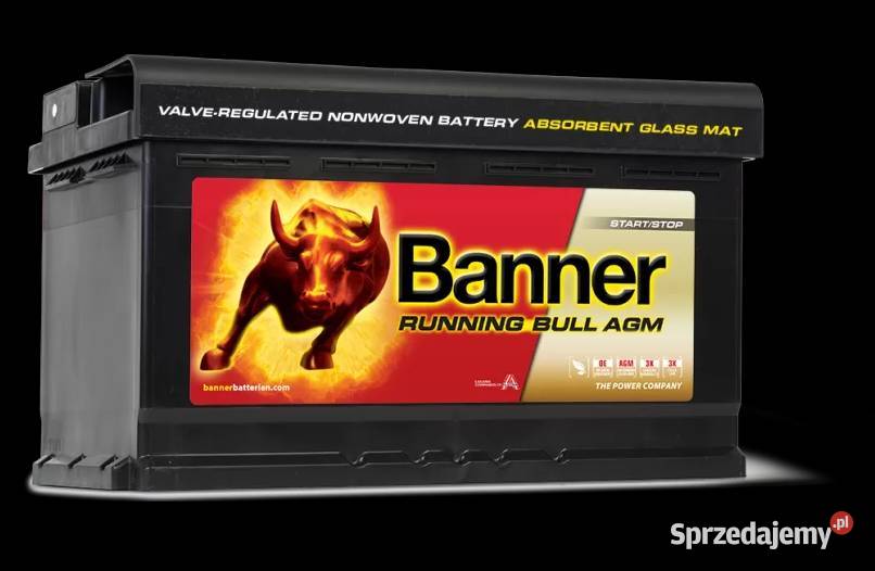 Akumulator Banner Running Bull AGM 70Ah 720A 570 osobowe Pruszków