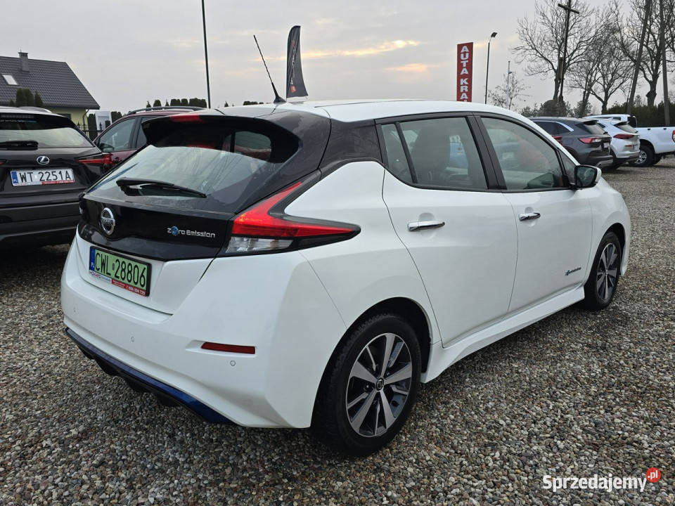 Nissan Leaf Elektryczny Tania jazda Salon Polska Włocławek sprzedam
