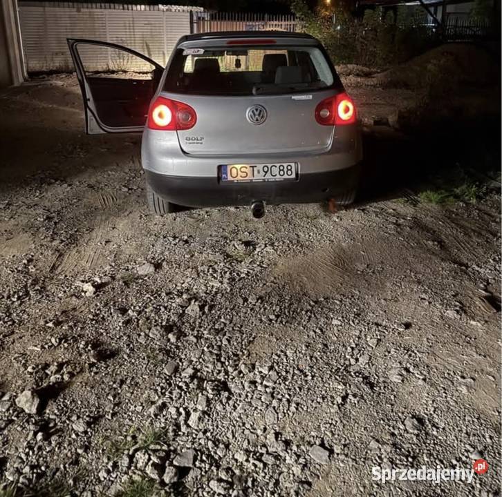 Golf 5 14benzyna 75 koni czytaj opis Zarejestrowany w Polsce Golf Częstochowa