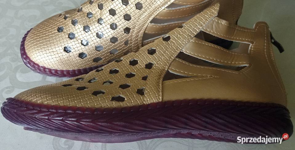 Złote Buty LUX Rozmiar 40 Nie Noszone NOWE z
