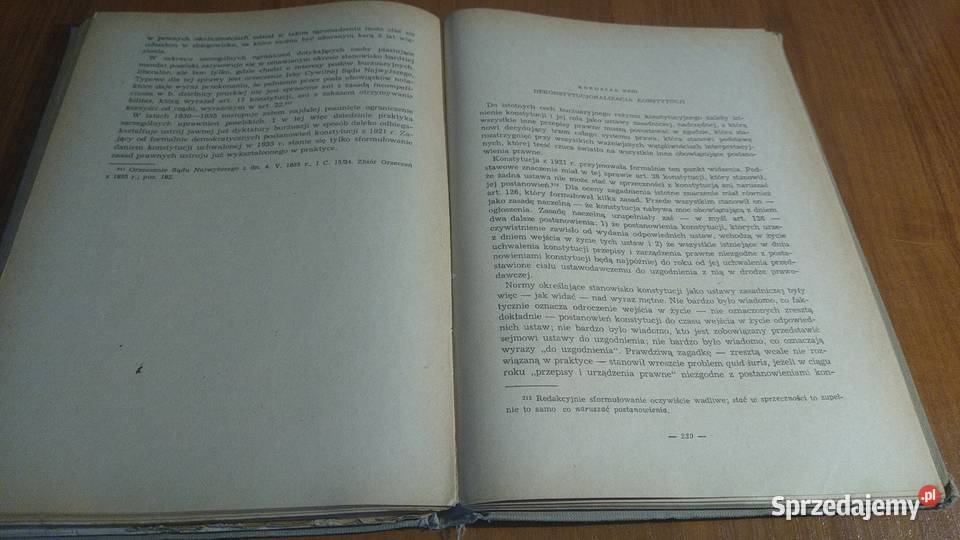Burżuazyjno obszarnicza konstytucja z 1921 roku pomorskie Gdańsk sprzedam