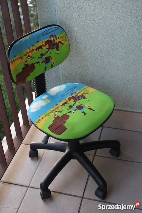 Krzesła dziecięce biurowe obrotowe jeżdżące Warszawa