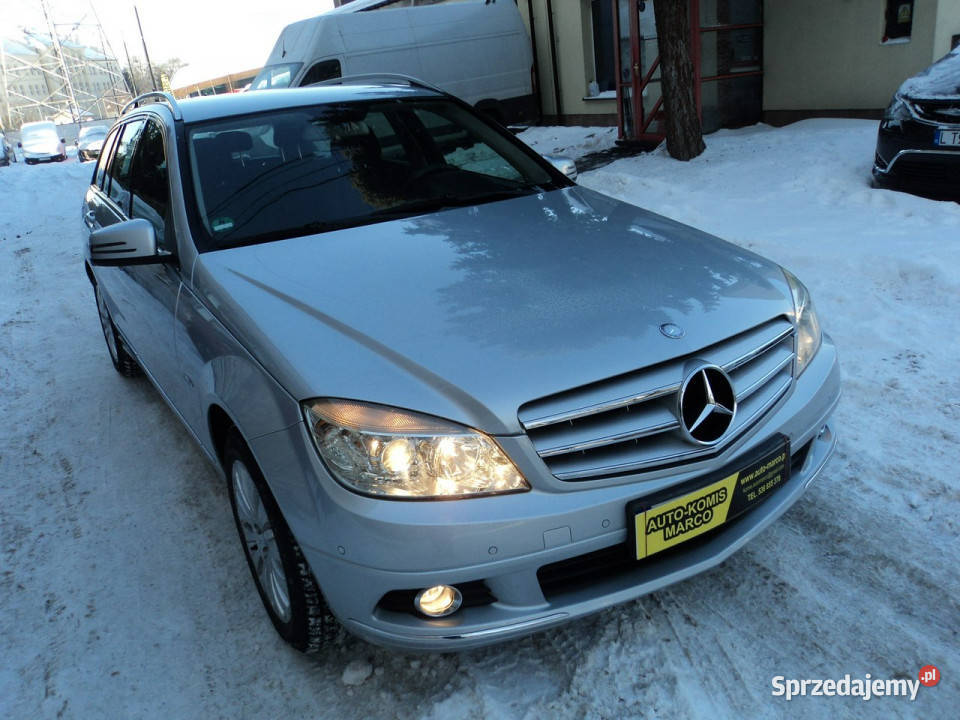 Mercedes C 180 sprzedam ładnego mercedesa C srebrny