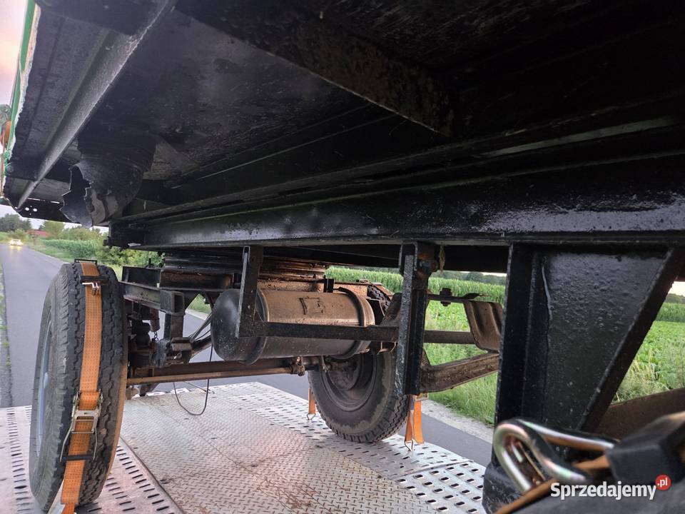 Przyczepa rolnicza Autosan Sanok D732 4t łódzkie Złoczew