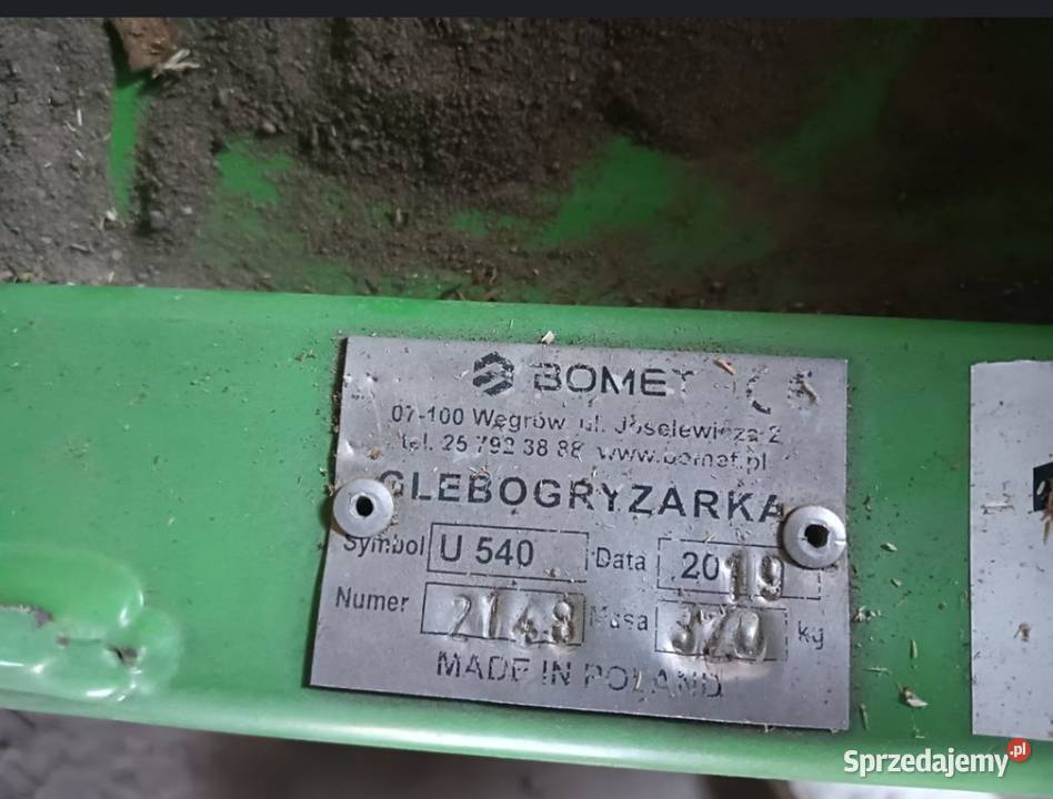 Glebogryzarka Bomet 16m sprzedam