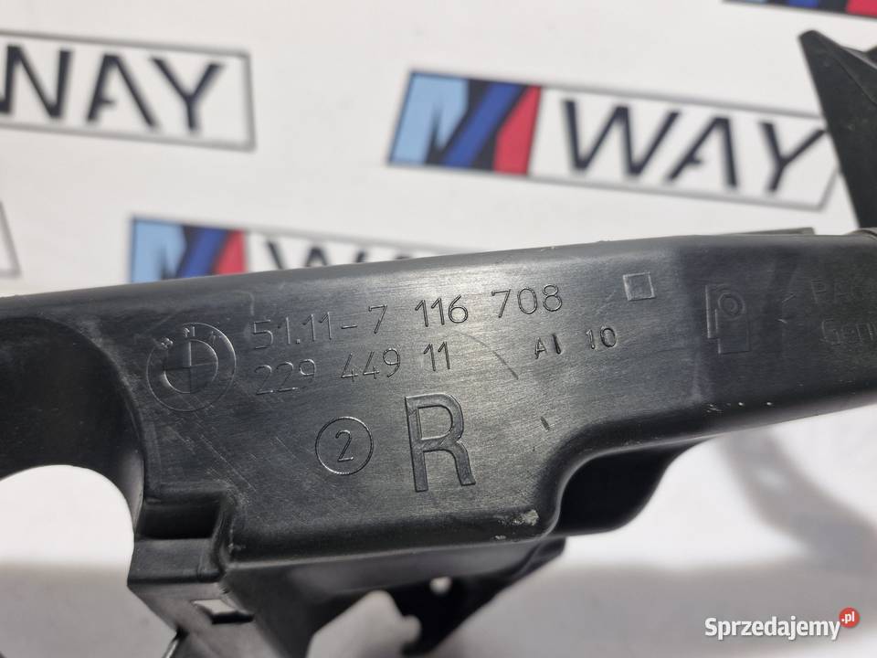 BMW E90 E91 ŚLIZG MOCOWANIE LAMPY PRAWY PRZÓD