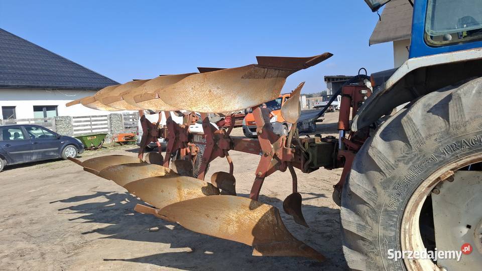 Pług 4 skibowy obrotowy obrotowy krone Mustang nieuszkodzony Sieradz sprzedam