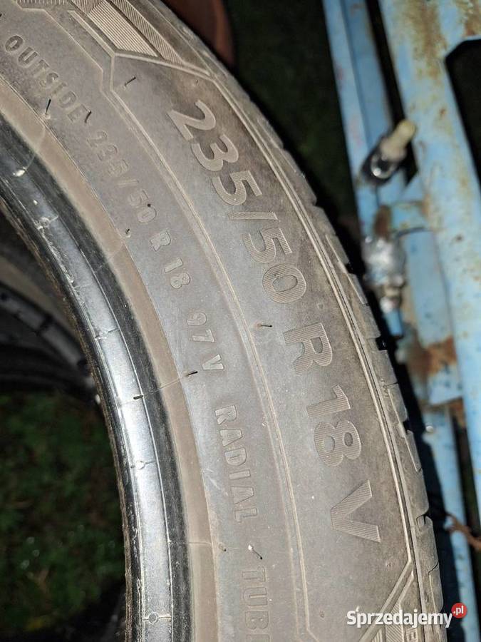 Sprzedam opony 23550 R18 opolskie sprzedam