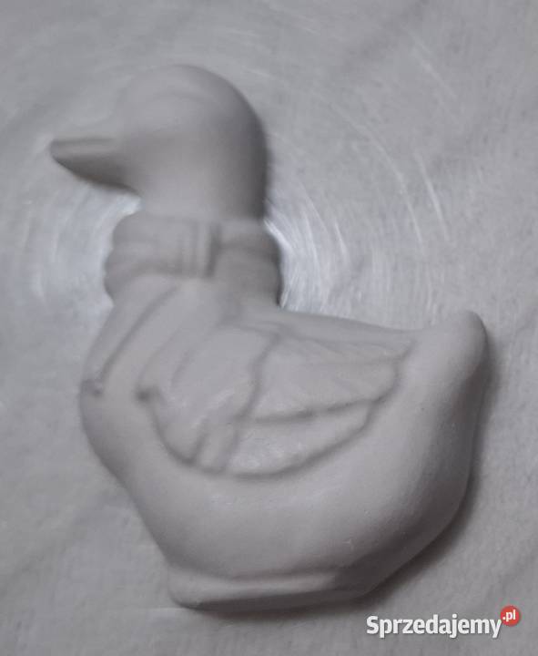 Kogut i kaczka z masy porcelanowej 17 7 Dziecka Czeladź