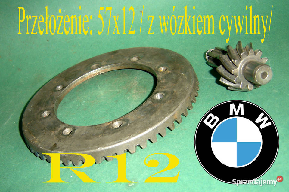 BMW R 12 17 dyfer ORYGINAŁ z kompletu talerz dolnośląskie Wrocław