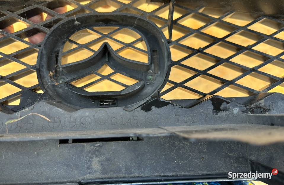 ATRAPA CHŁODNICY PRZOD GRILL CHROM ZNACZEK MAZDA wielkopolskie Międzychód