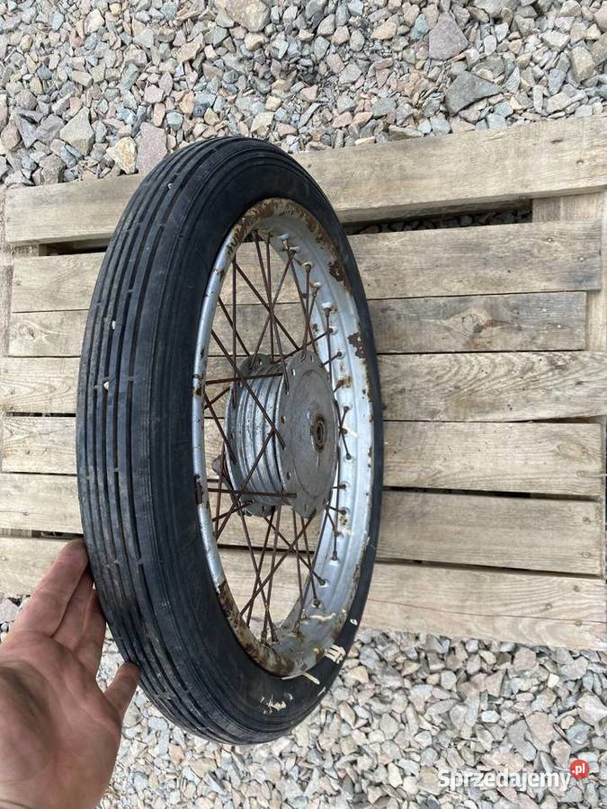 KOŁO PRZÓD WSK M06 125 150 175 OPONA Kraków