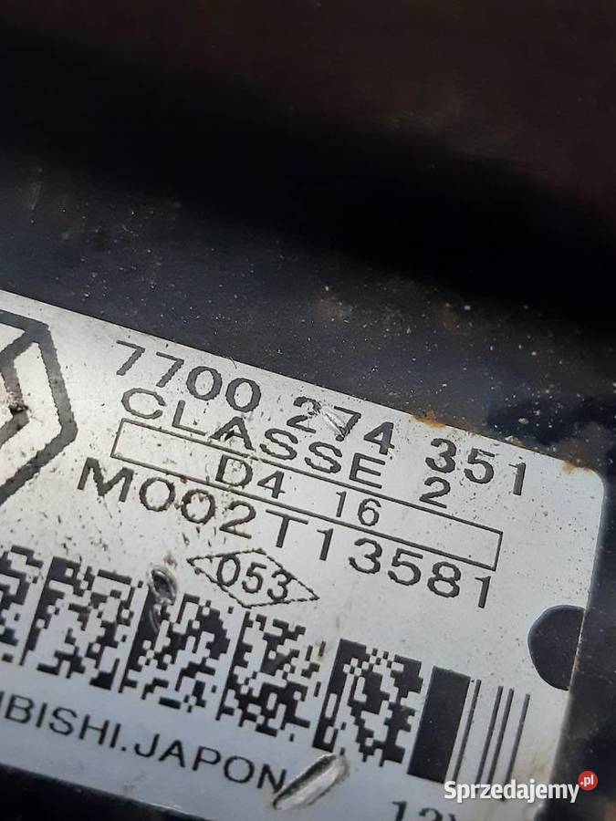 Renault Thalia Clio 14 8V rozrusznik 7700274351 Ksawerów