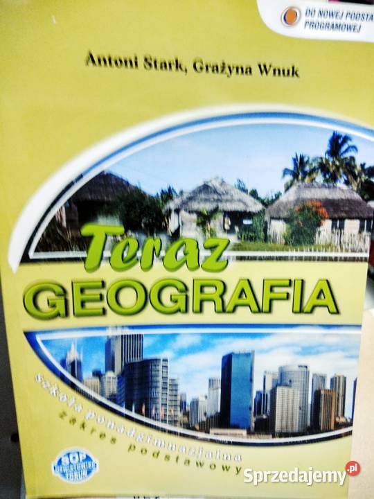 Teraz geografia podręcznik szkolne książki