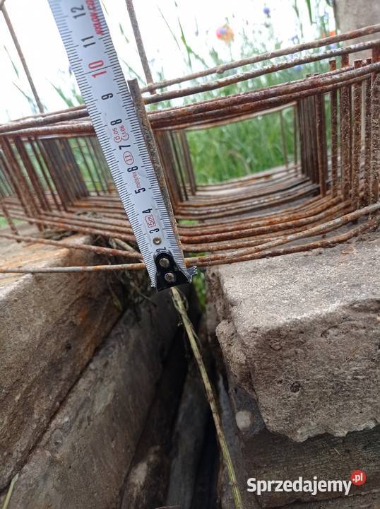 Dystanse stalowe między zbrojenie płyty małopolskie Goszcza