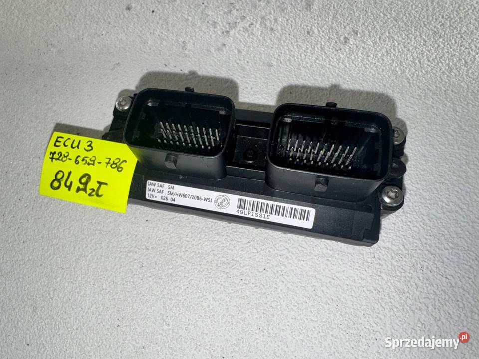 STEROWNIK silnik FIAT IAW 5AFSMHW607 czysty mazowieckie Warszawa