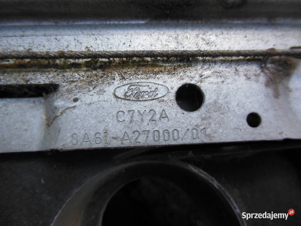 FORD FIESTA MK7 MECHANIZM SZYBY LEWY TYŁ osobowe Mechanizmy opuszczania szyb Kozy