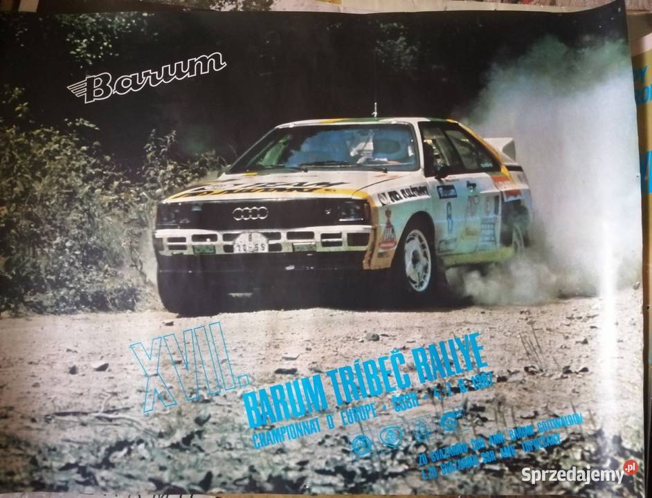 Plakaty Rajd Barum Lancia 037 UR Quattro Renault Kraków