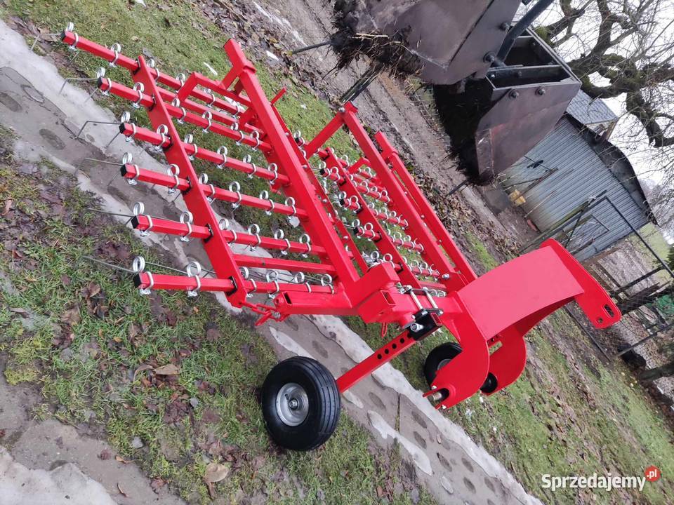 Solidna rama Chwastownik spulchniacz Transport łódzkie Rawa Mazowiecka