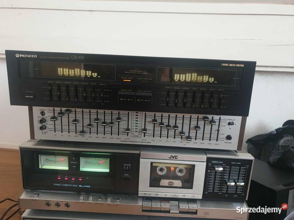 Pioneer gr 555 korektor graficzny duża wieża Leżajsk