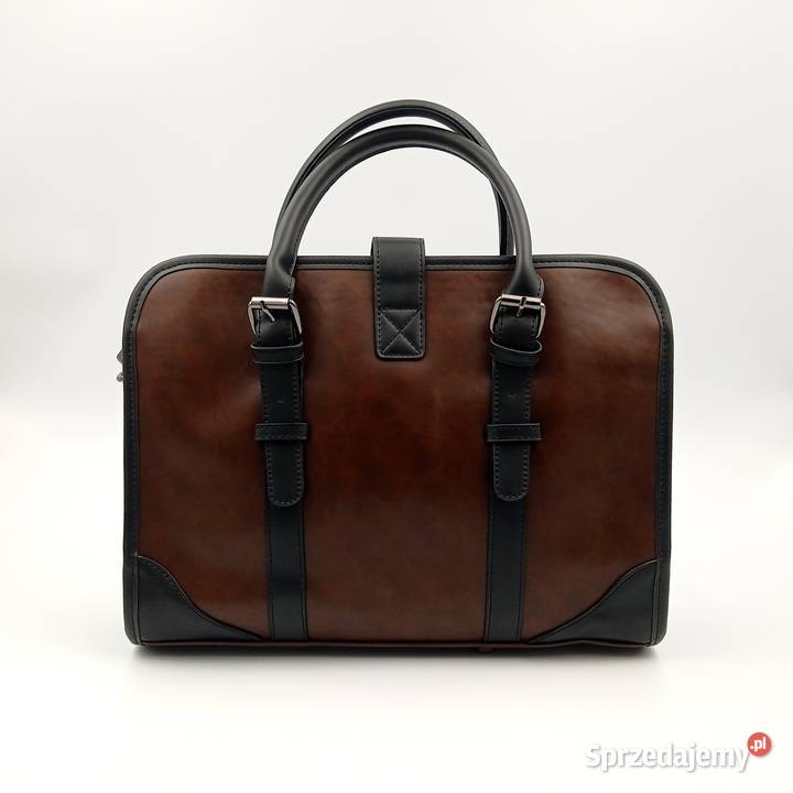 Teczka aktówka torba biznesowa skórzana na ramie Zawiercie sprzedam