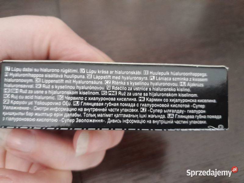 Lśniąca szminka z kwasem hialuronowym 36g Siewierz